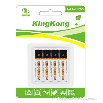7# 3A Alkaline Battery, LR03 AM-4